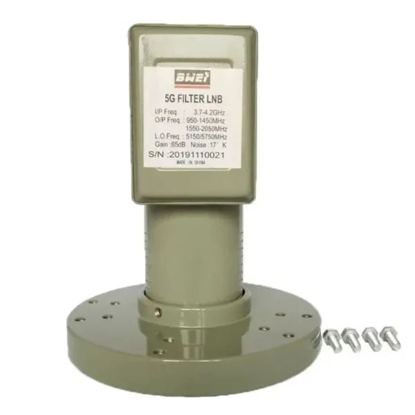 C Band Satellite LNB with Anti 5G Interference Filter