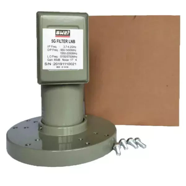 C Band Satellite LNB with Anti 5G Interference Filter
